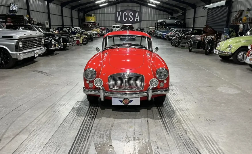 South African classic car showroom