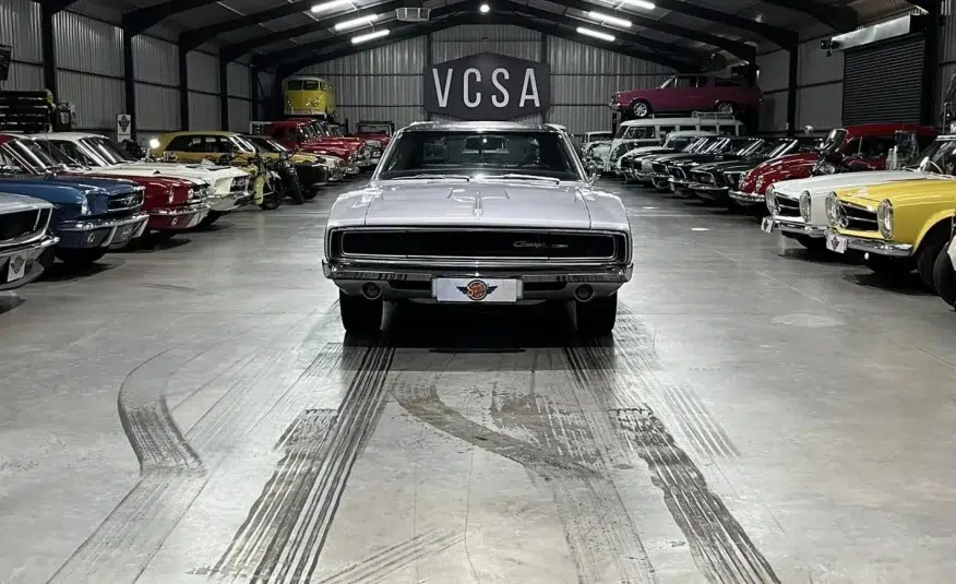 South African classic car showroom