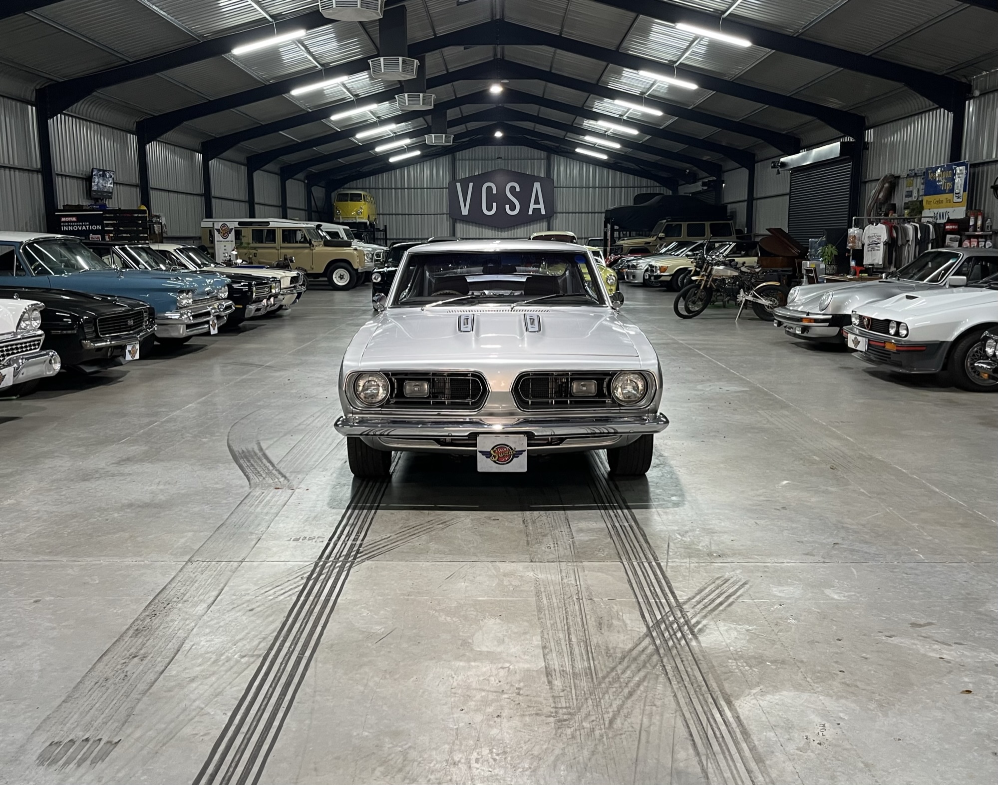 premium collector car showroom