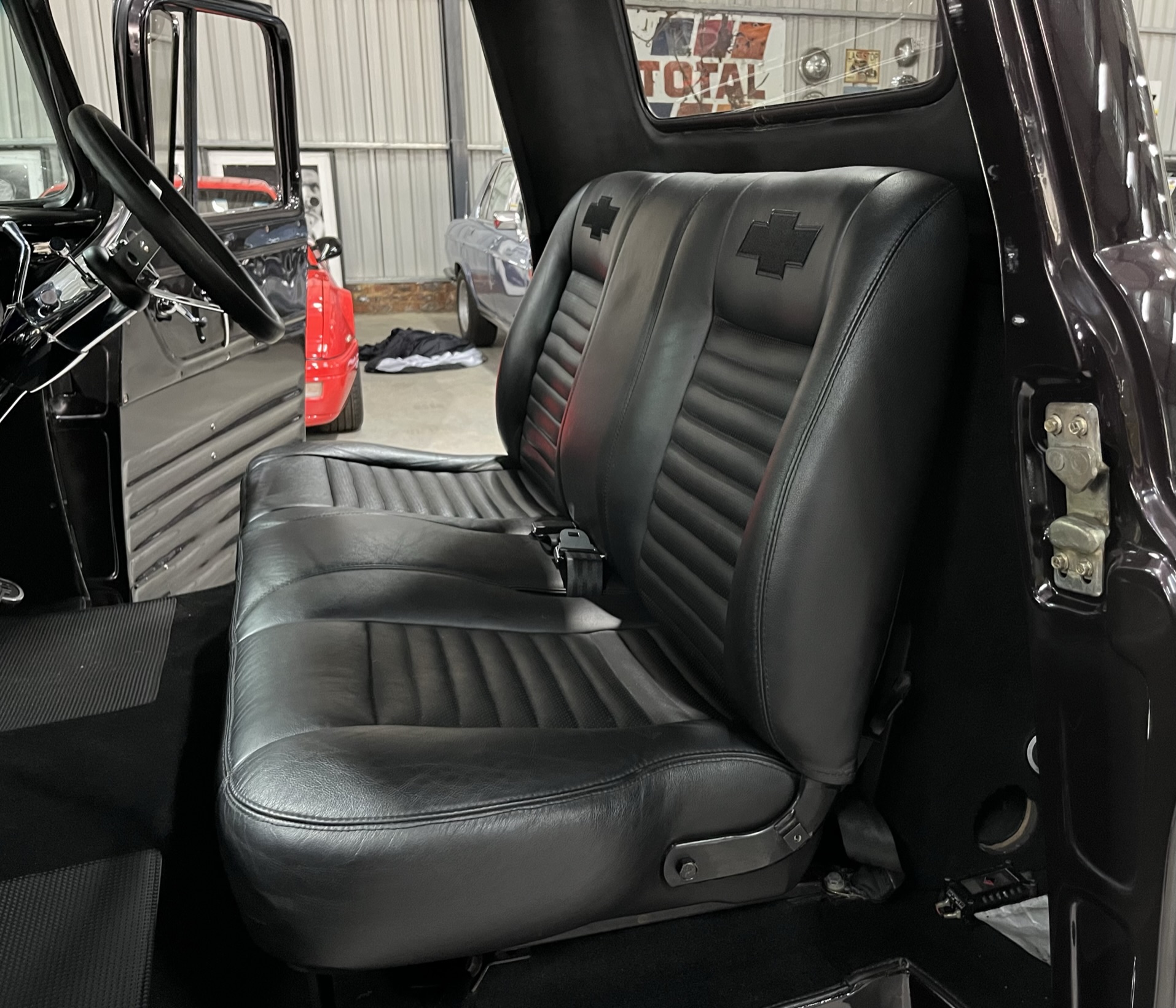 rare classic automobile showroom