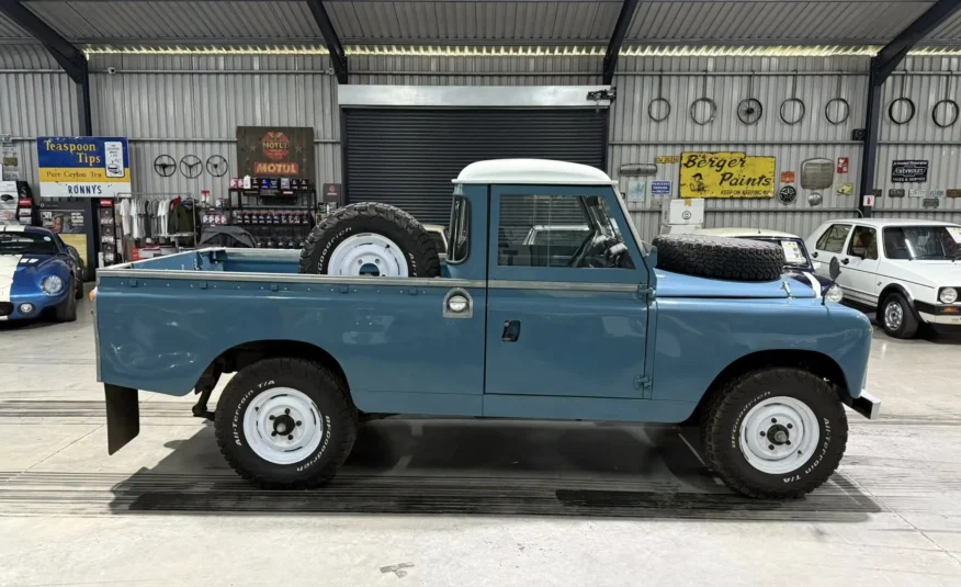 restored heritage sports car