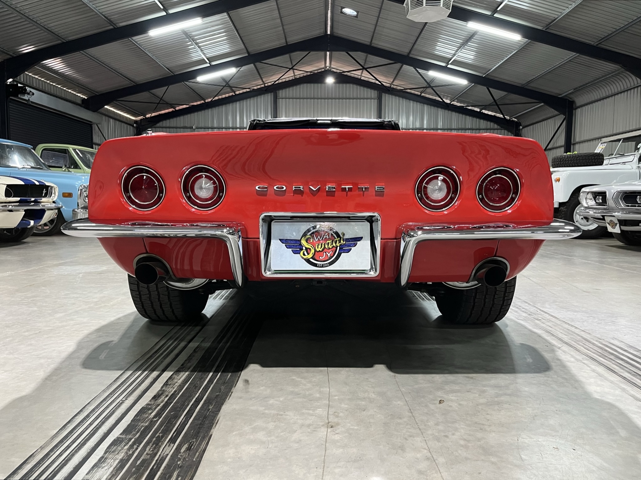 rare V8 classic car