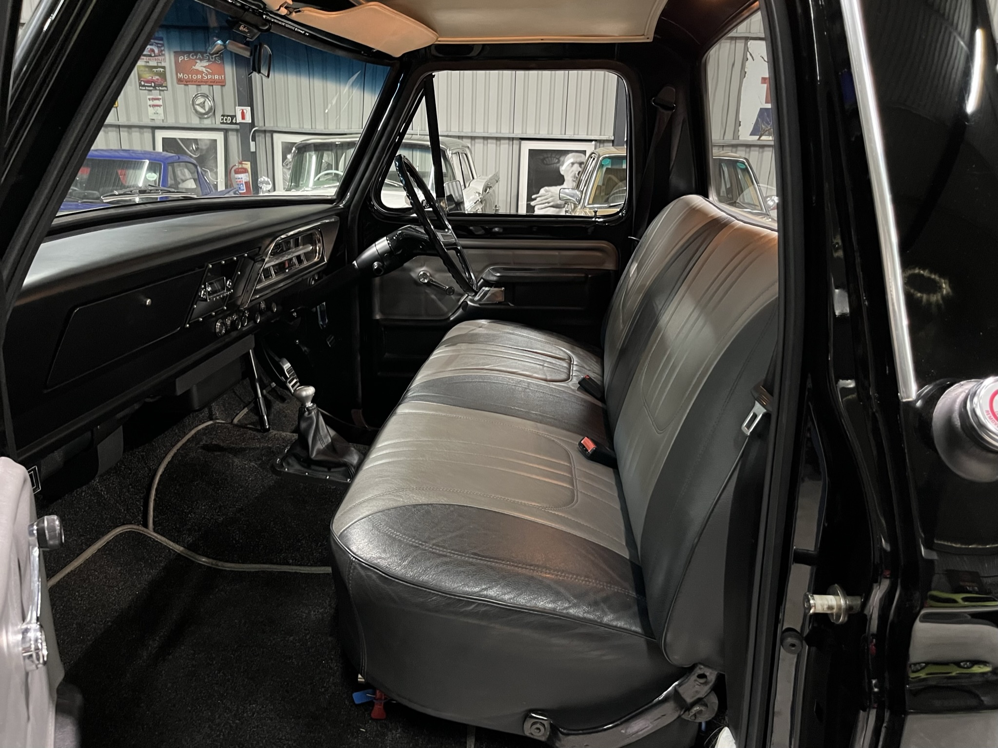 restored heritage sports car