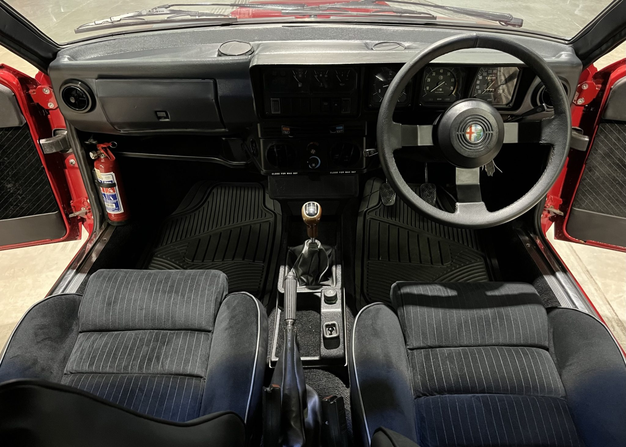 restored heritage sports car