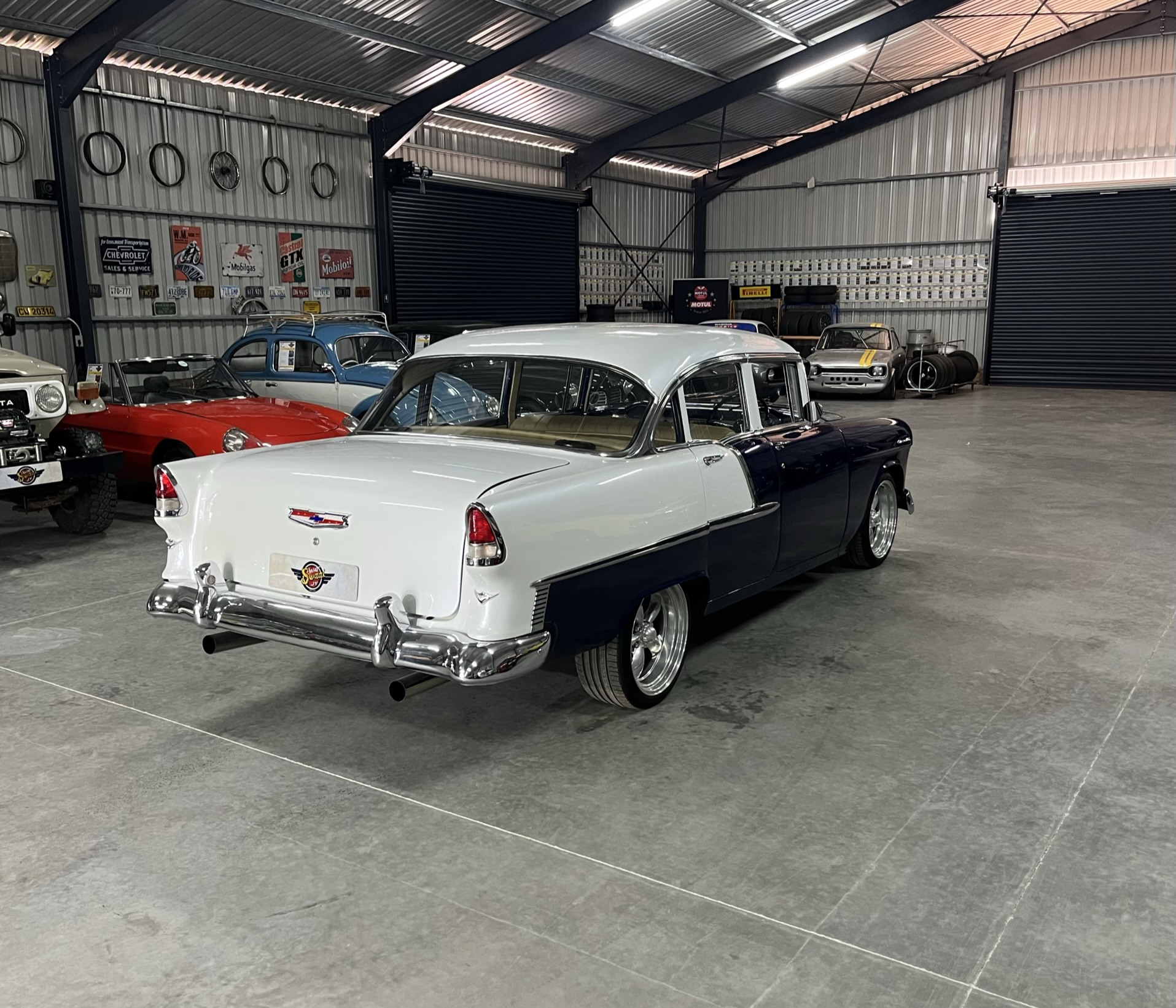 premium collector car showroom