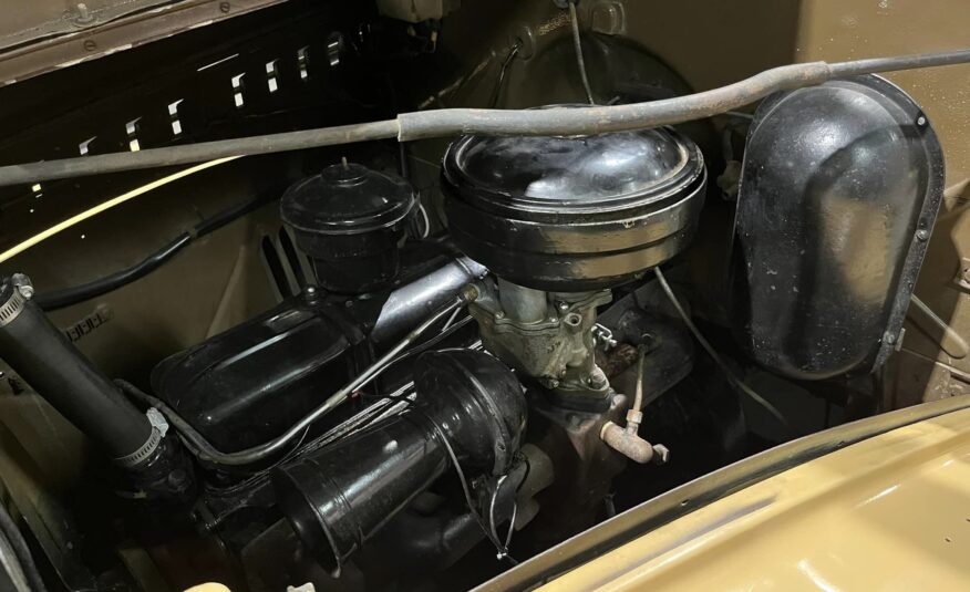 restored heritage sports car