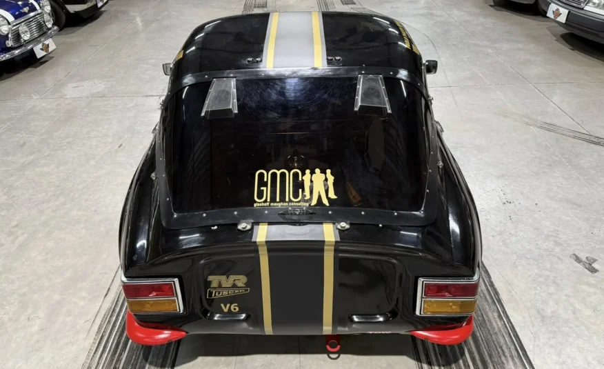 restored heritage sports car