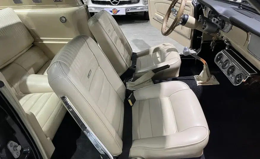 restored heritage sports car