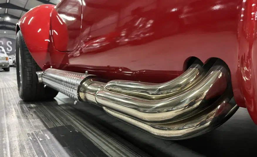 rare classic automobile showroom