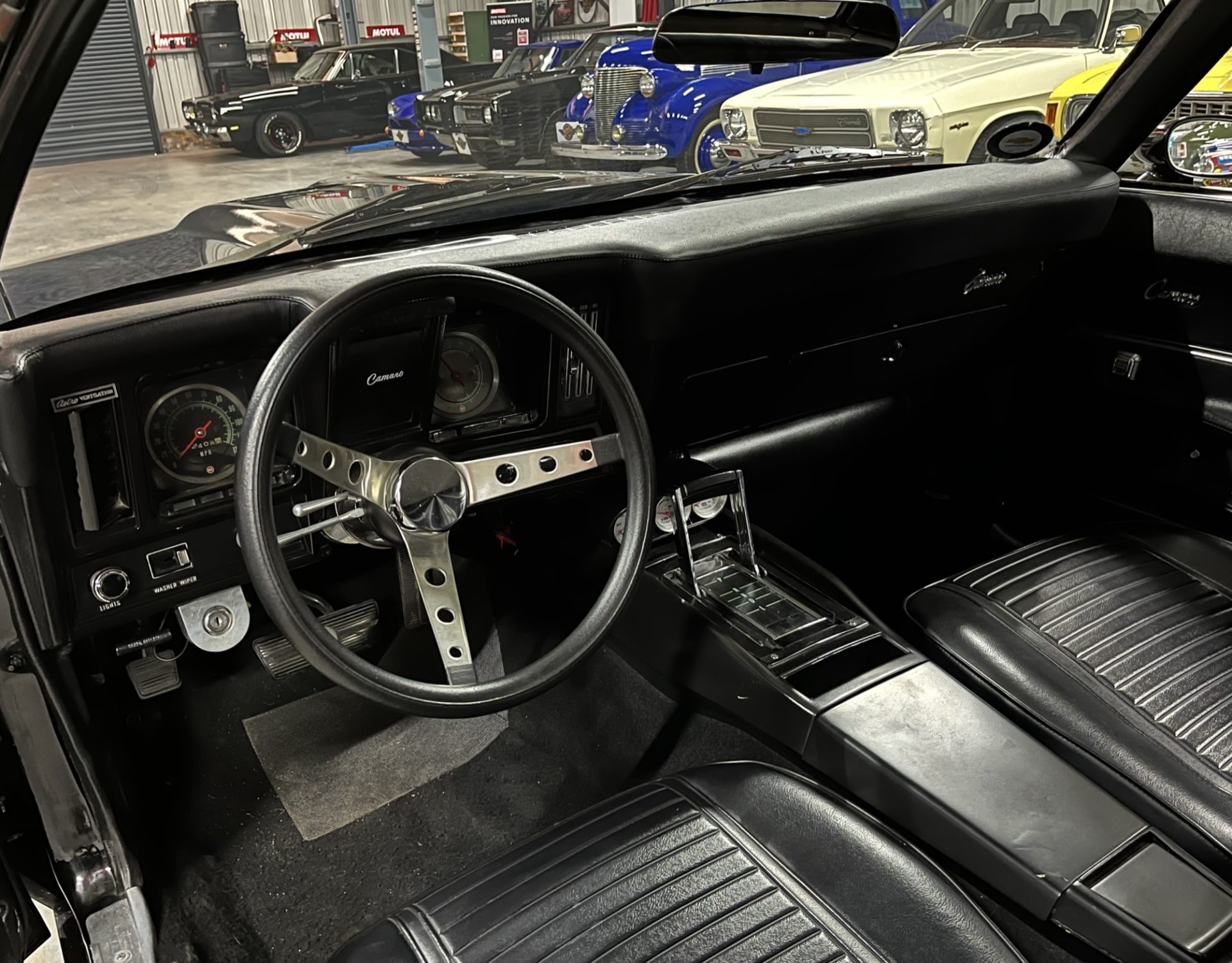 collector showroom vehicle