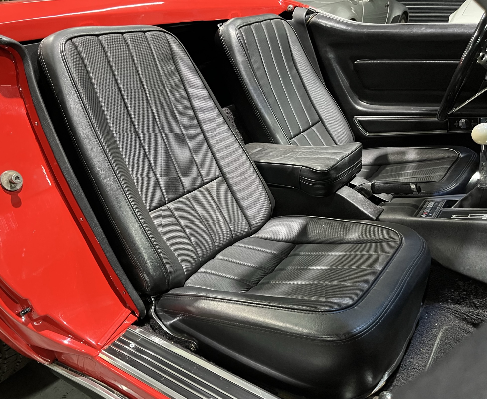 rare classic automobile showroom