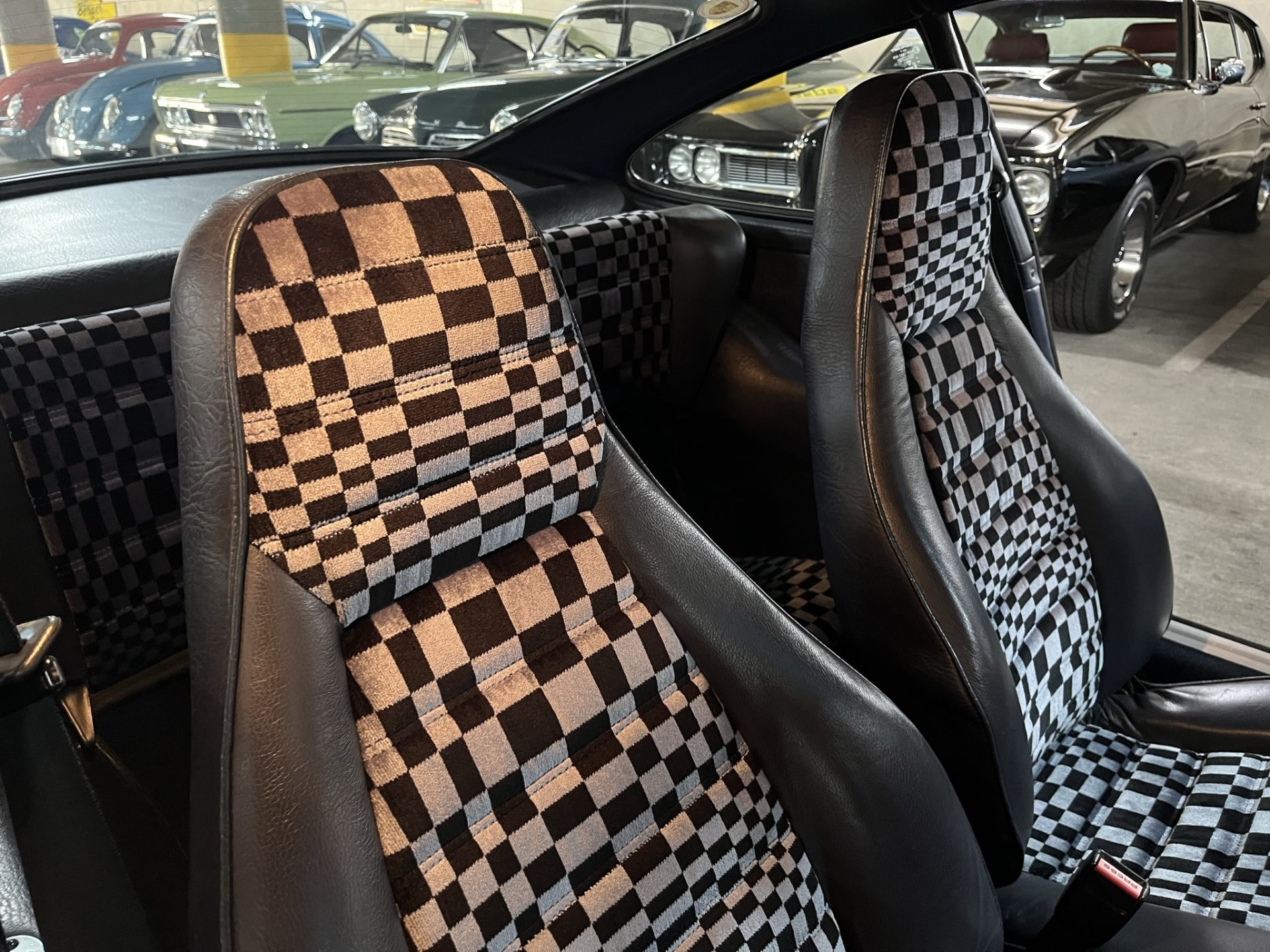 restored heritage sports car