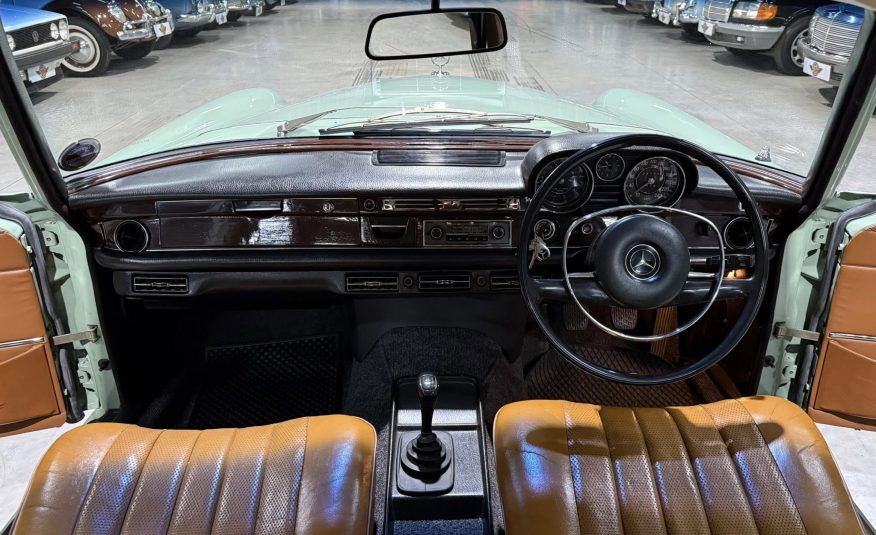 restored heritage sports car