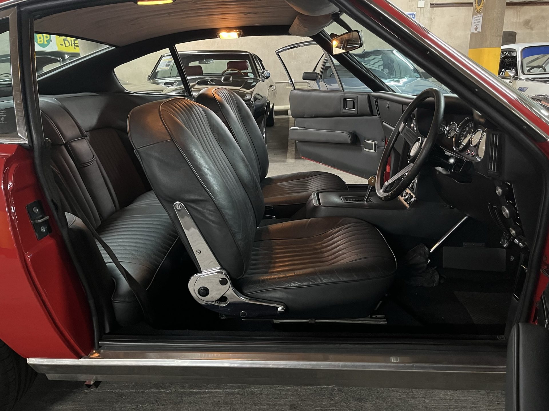 South African classic car showroom