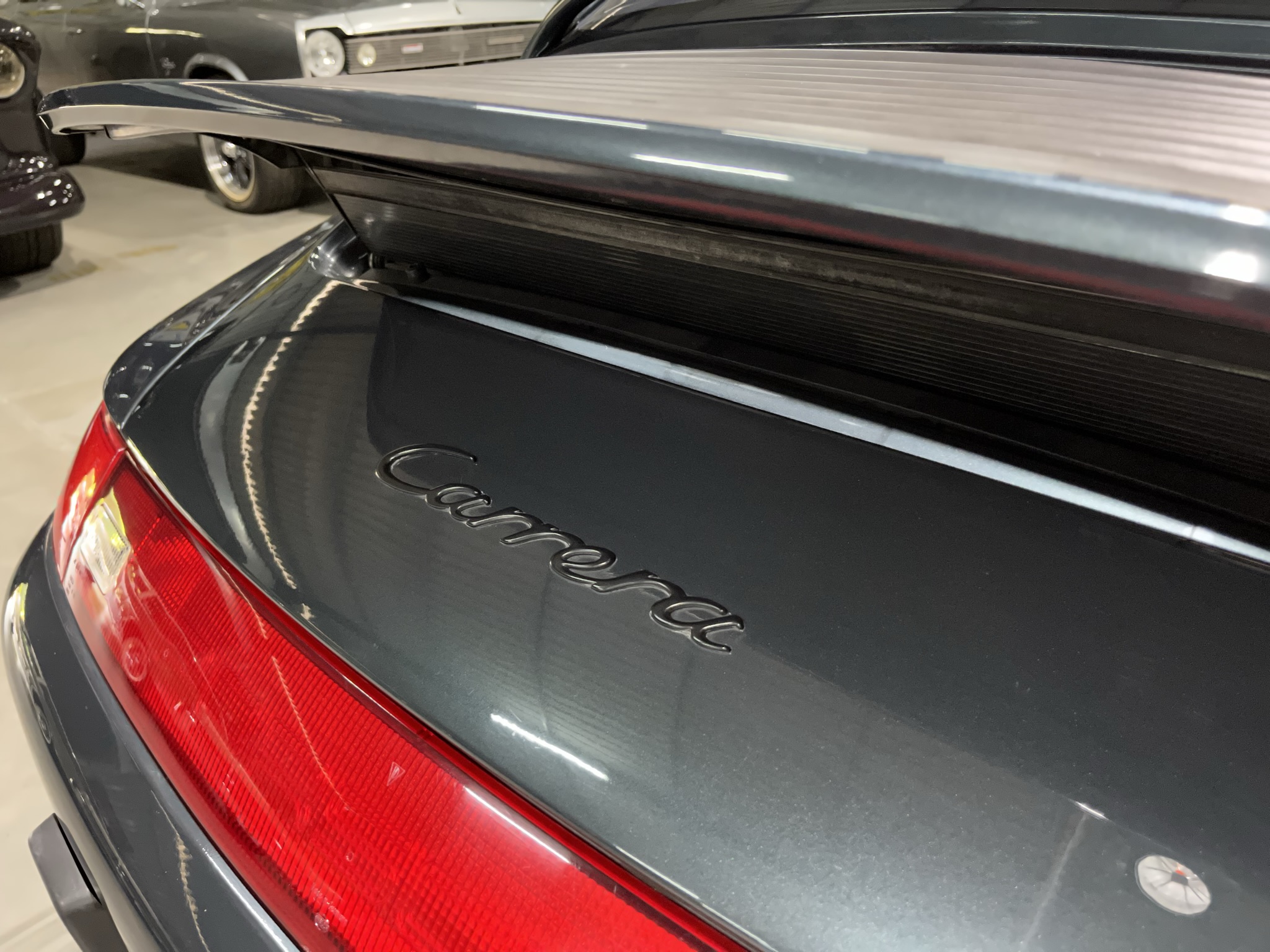 South African classic car showroom