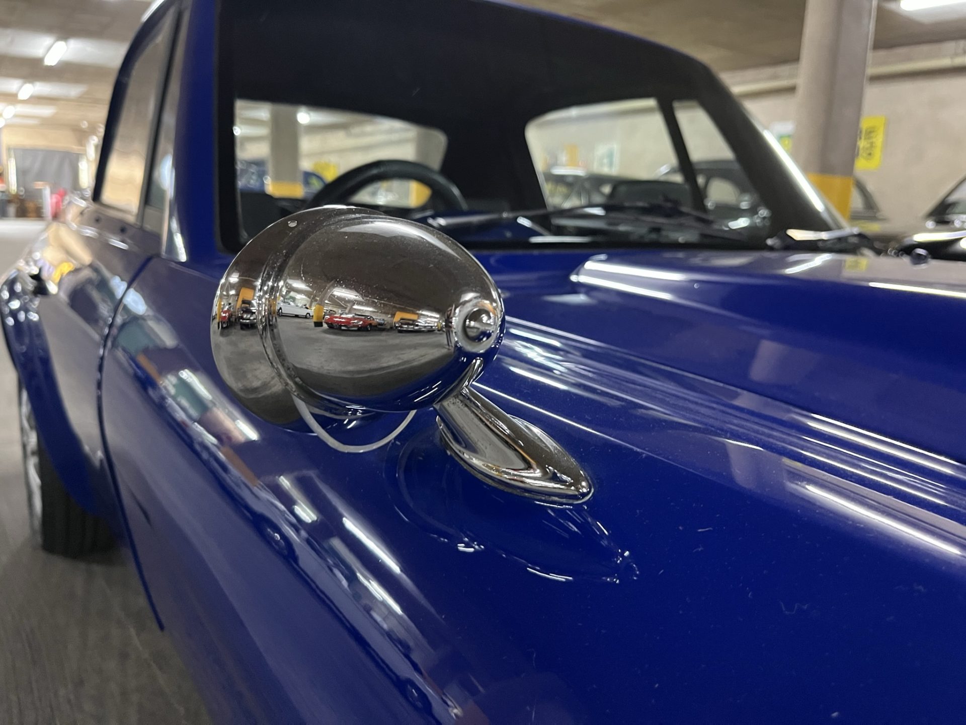 collector showroom vehicle