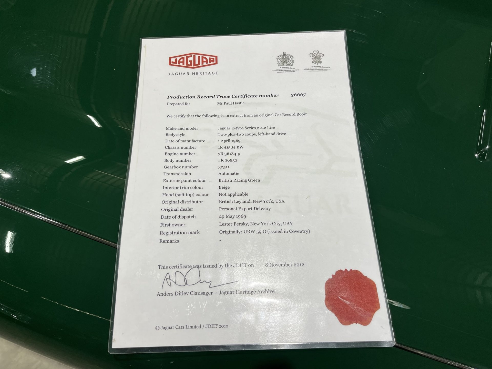 premium collector car showroom