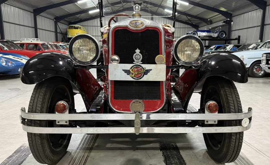 rare classic automobile showroom