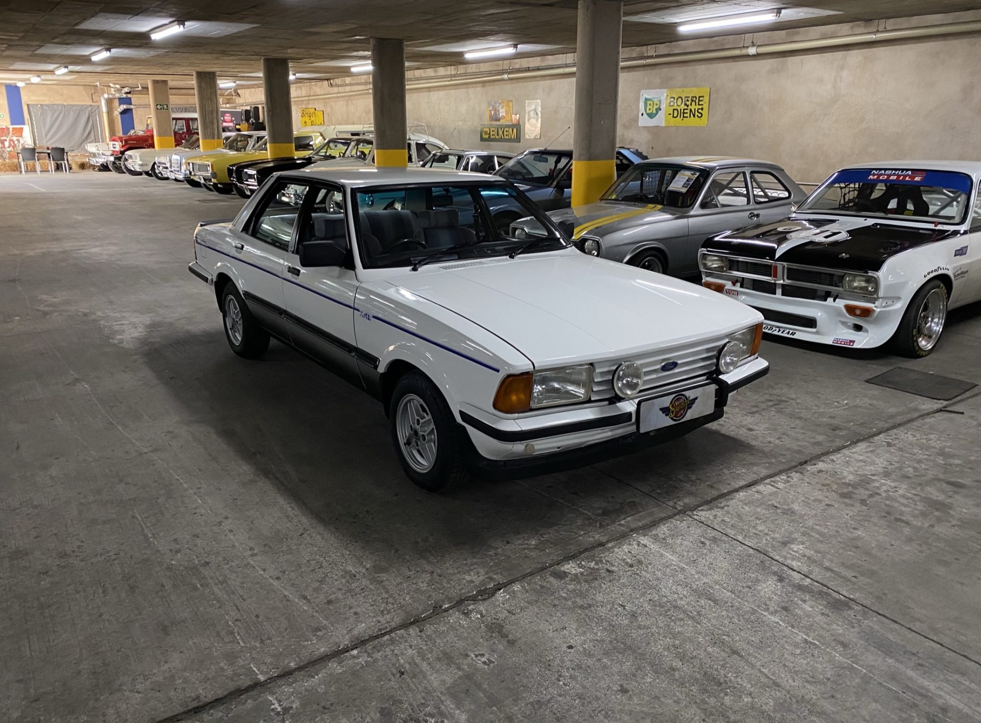 collector showroom vehicle