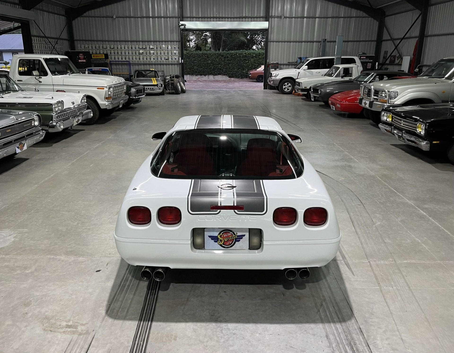 premium collector car showroom