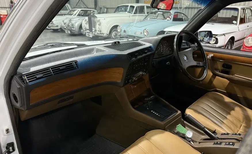 rare classic automobile showroom