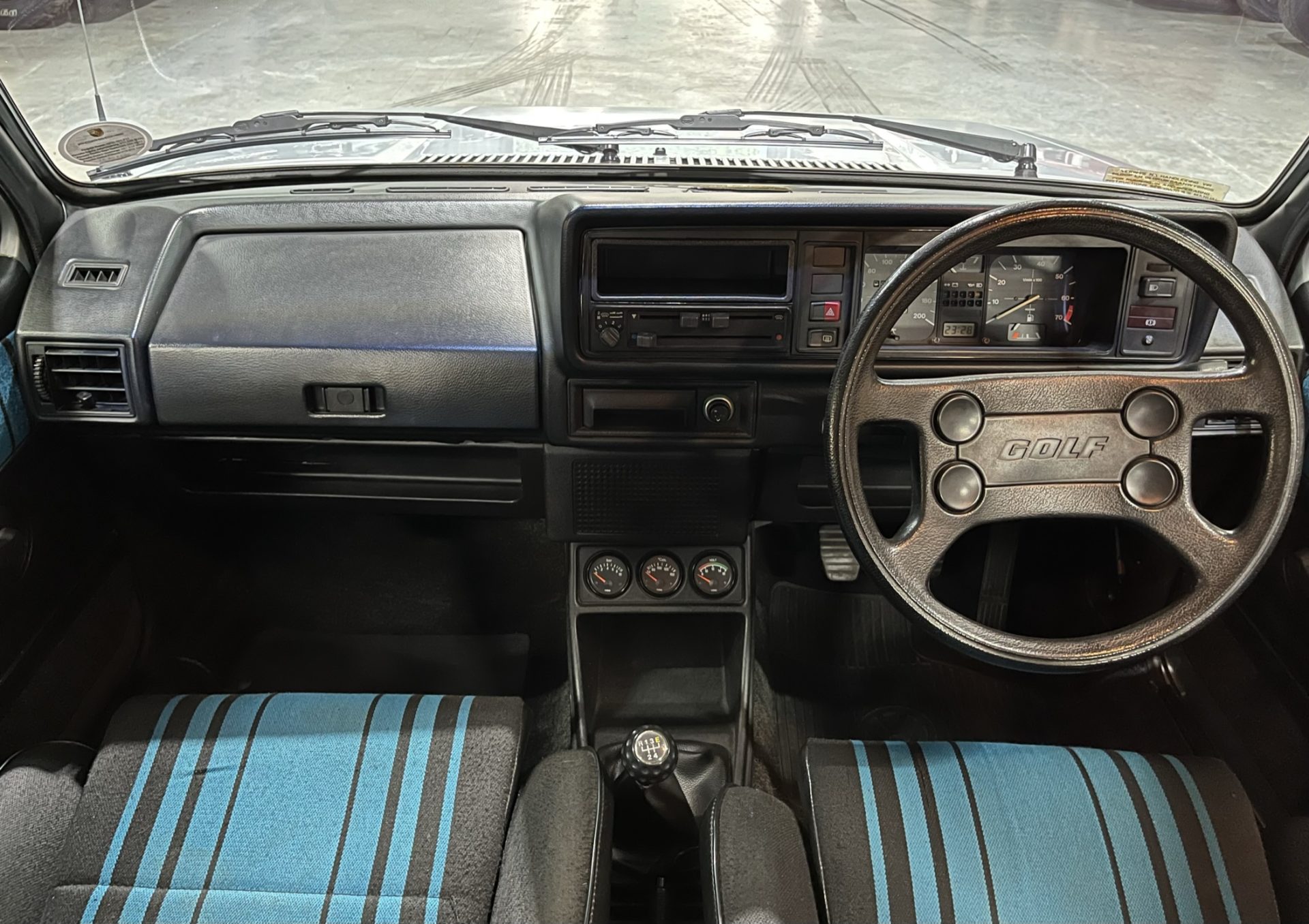 rare classic automobile showroom