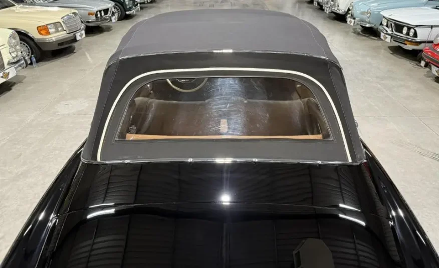 rare classic automobile showroom