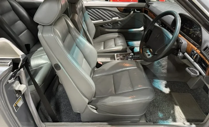 rare classic automobile showroom