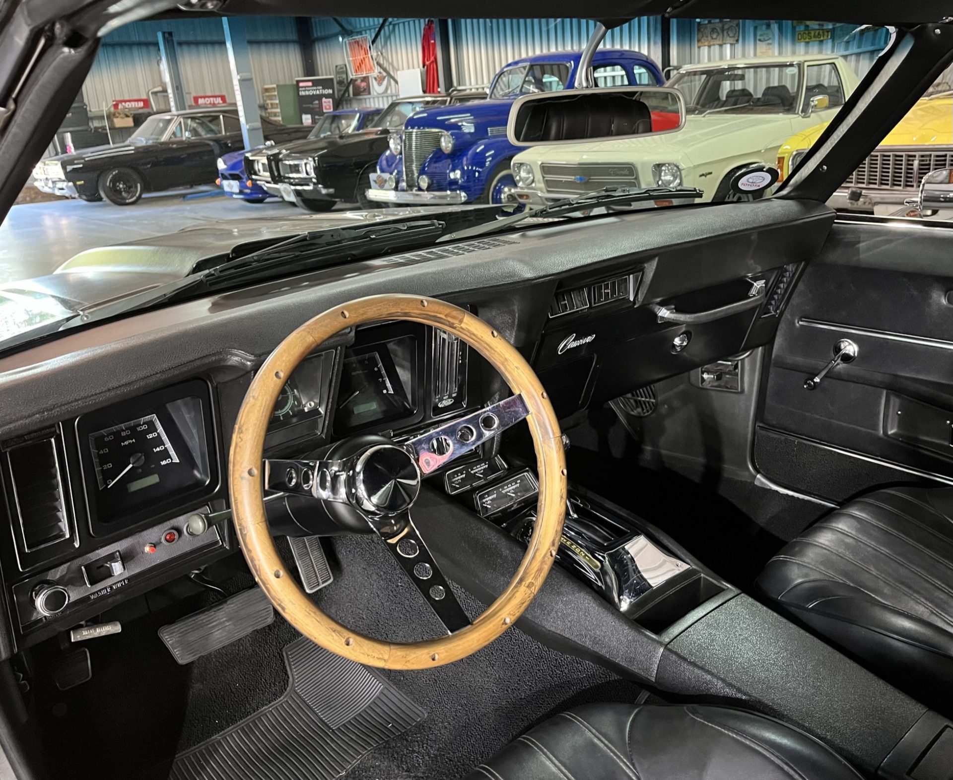 collector showroom sports car