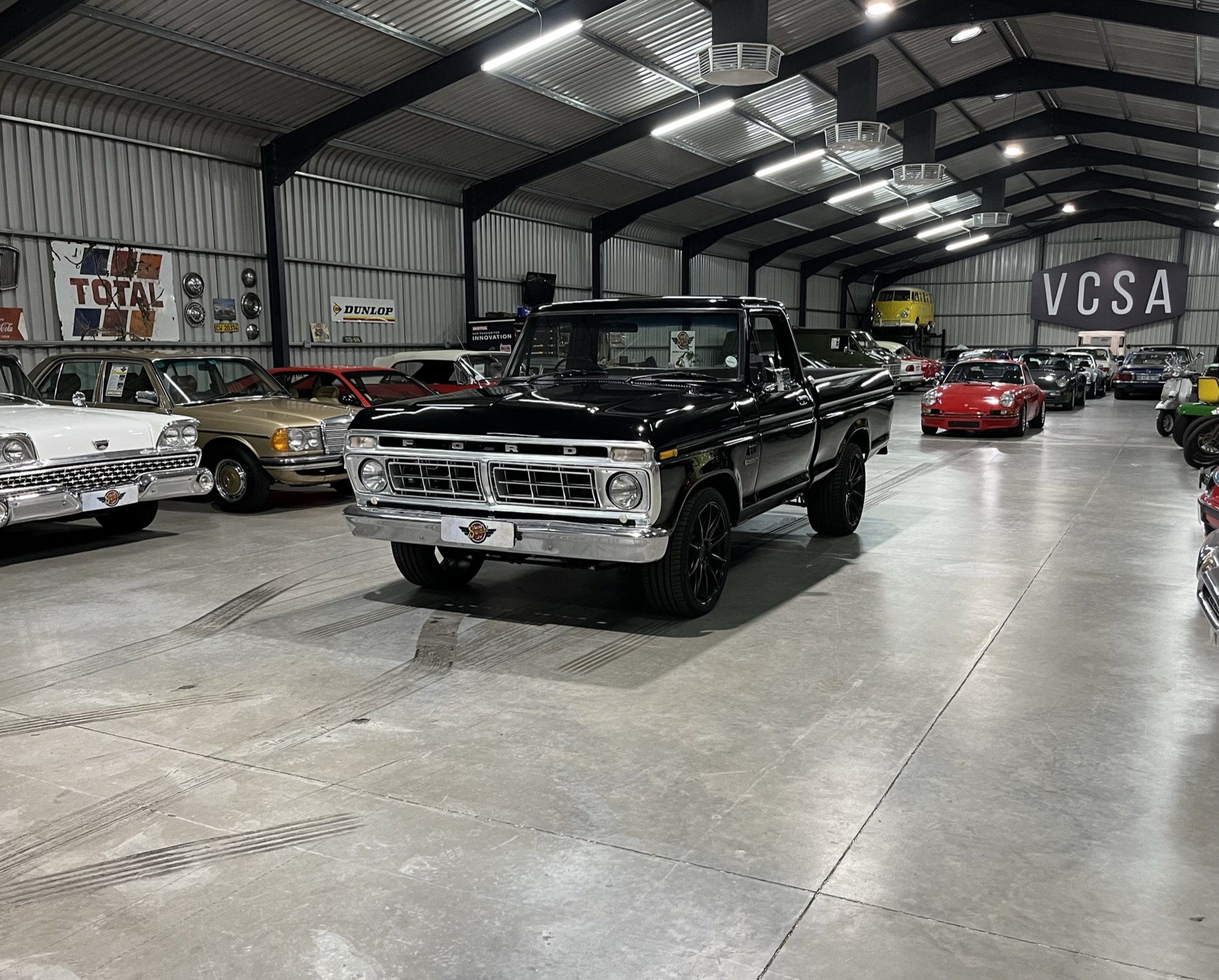premium collector car showroom