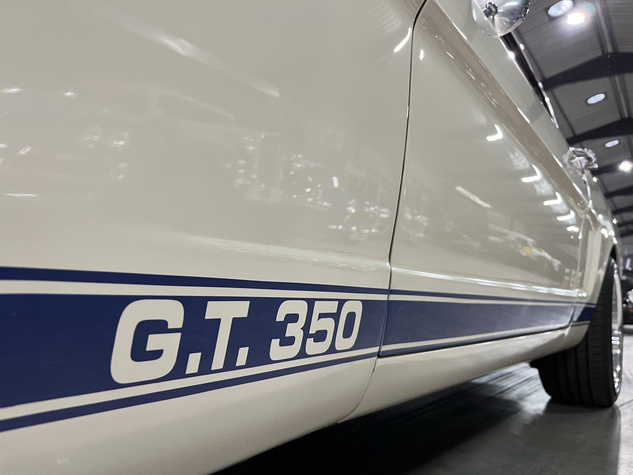 restored heritage sports car