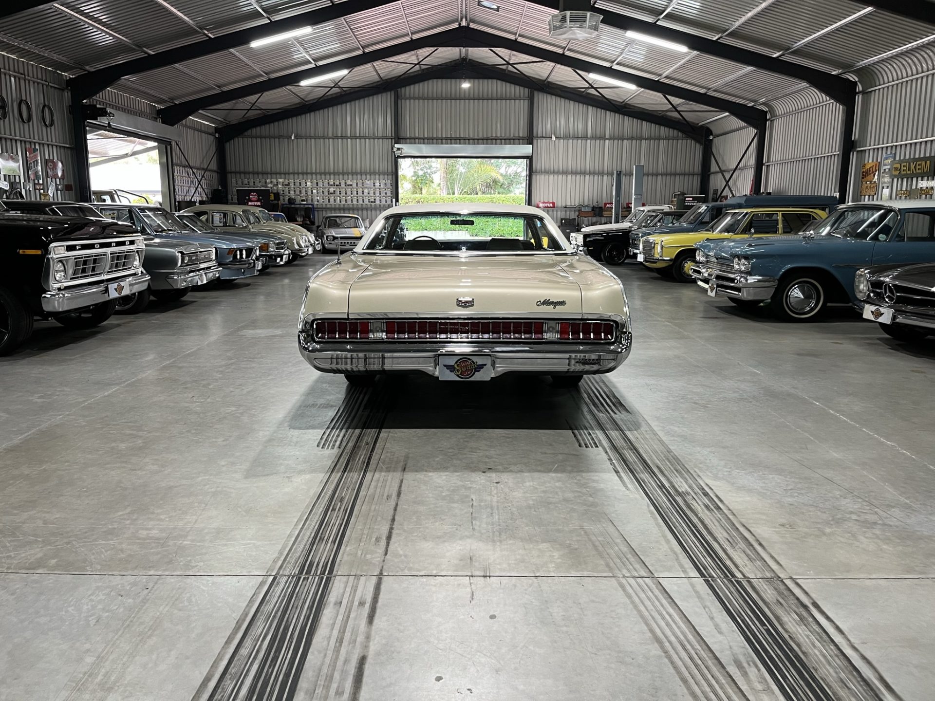 collector showroom sports car