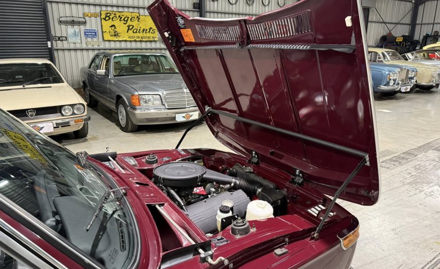 rare classic automobile showroom