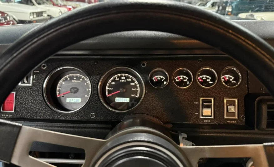 restored heritage sports car