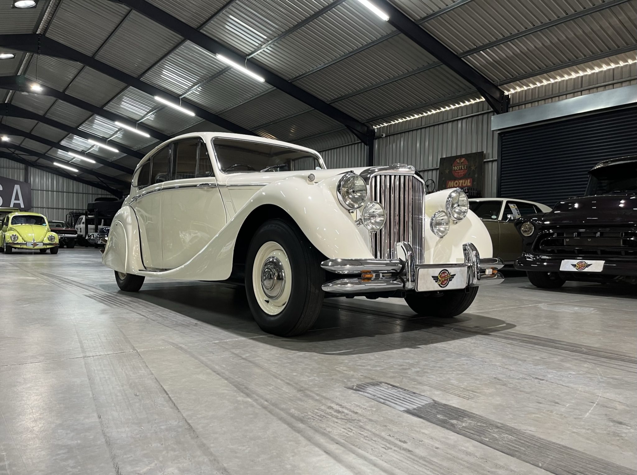 collector showroom sports car