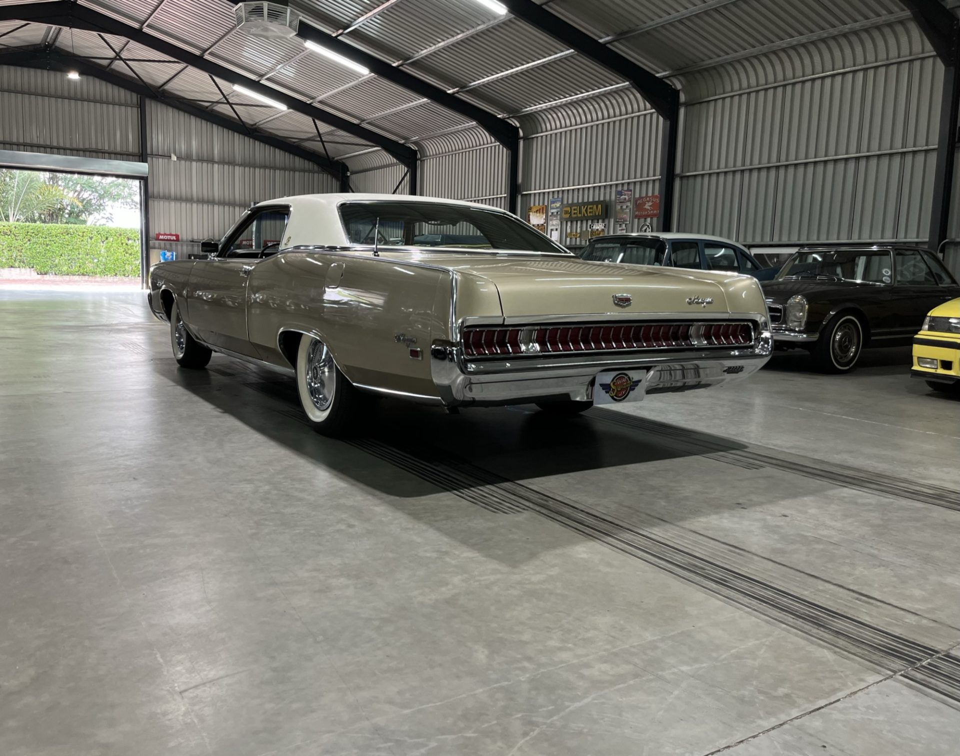 rare V8 classic car
