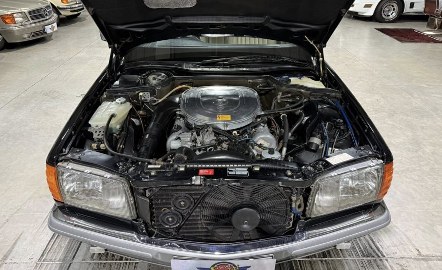 rare classic automobile showroom