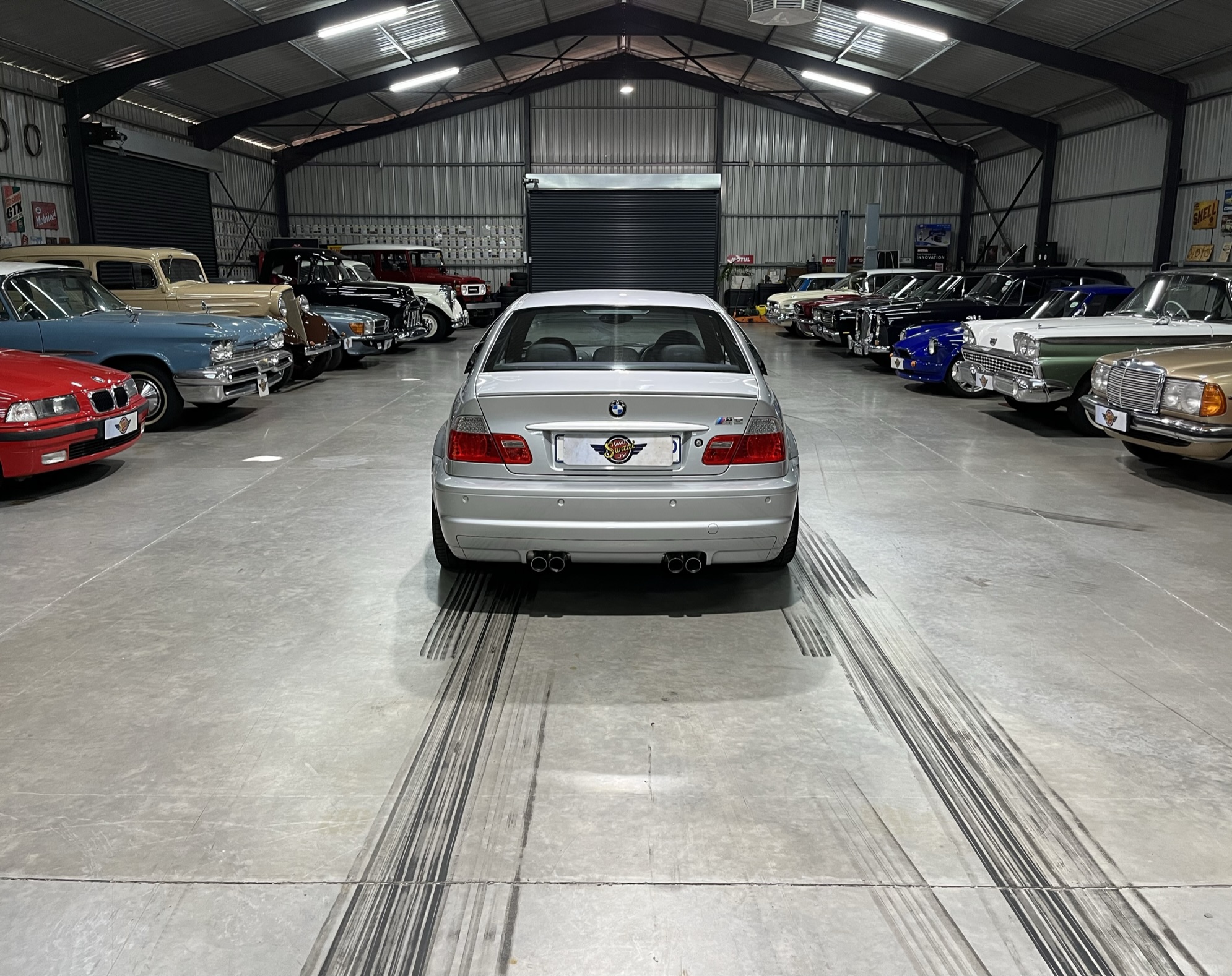 collector showroom sports car