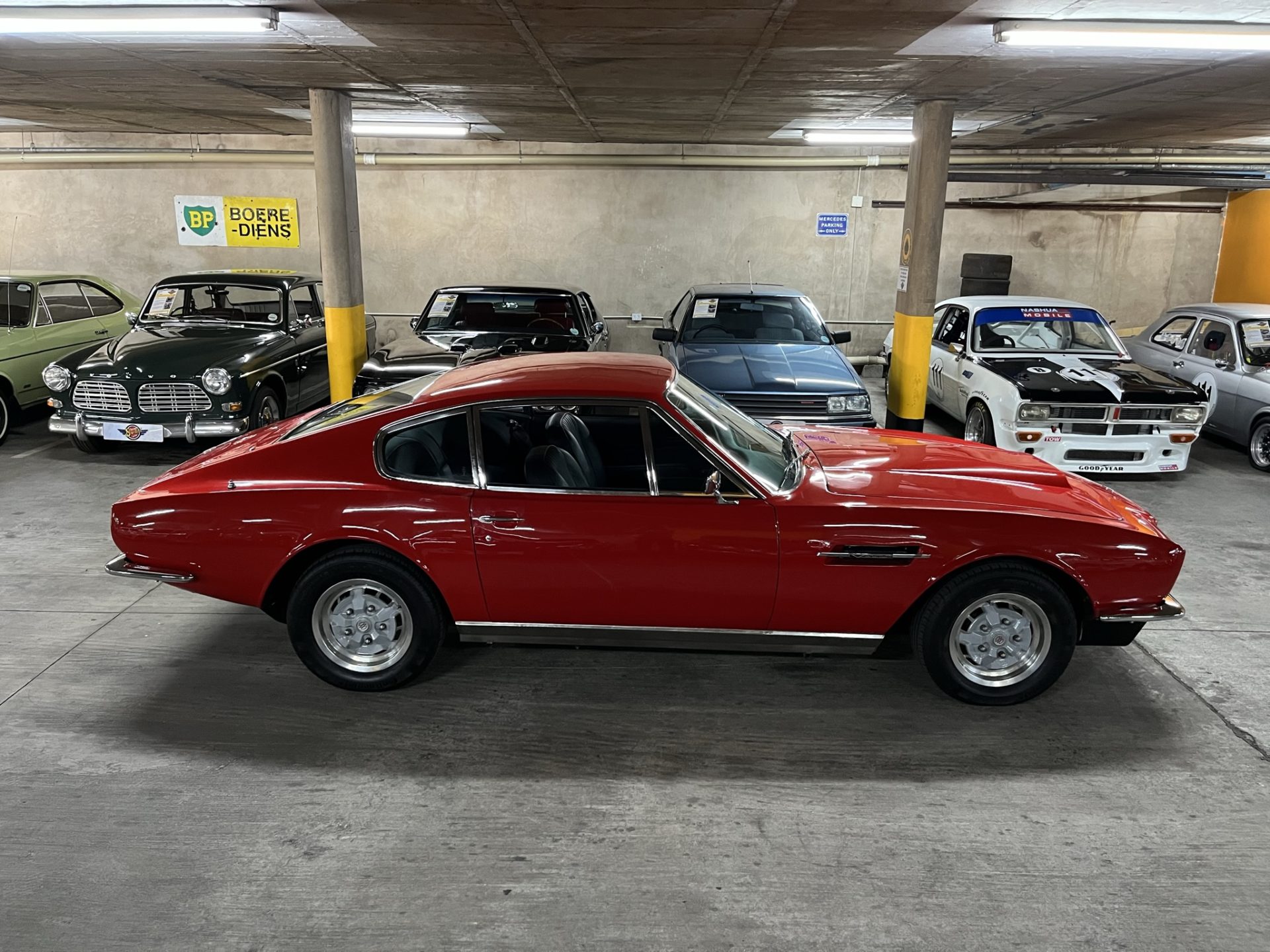 collector showroom sports car