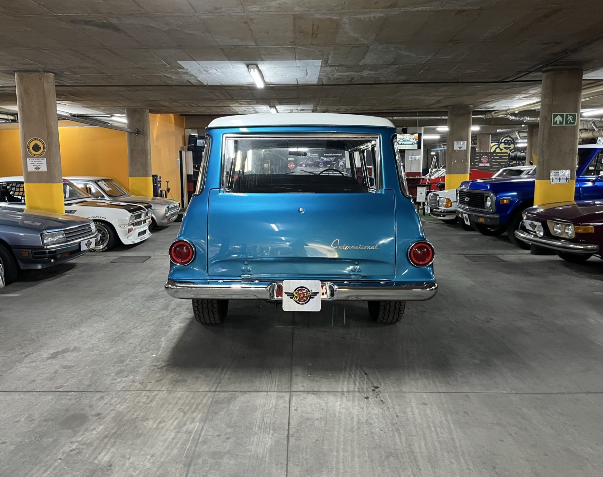 classic showpiece vehicle