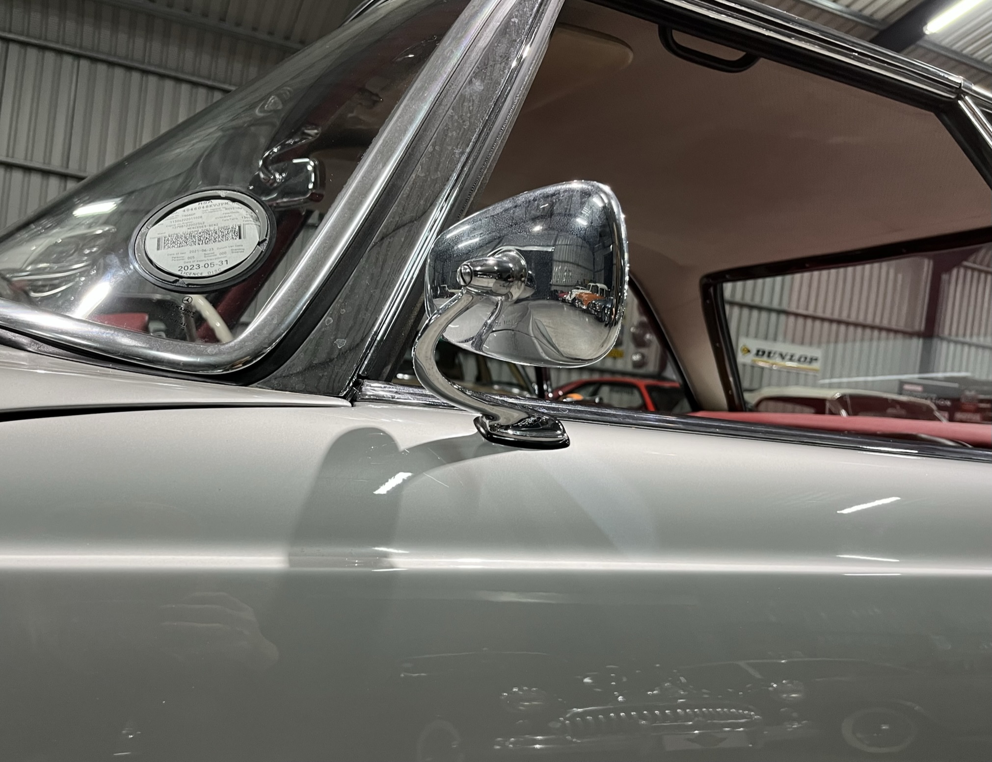 vintage European classic car