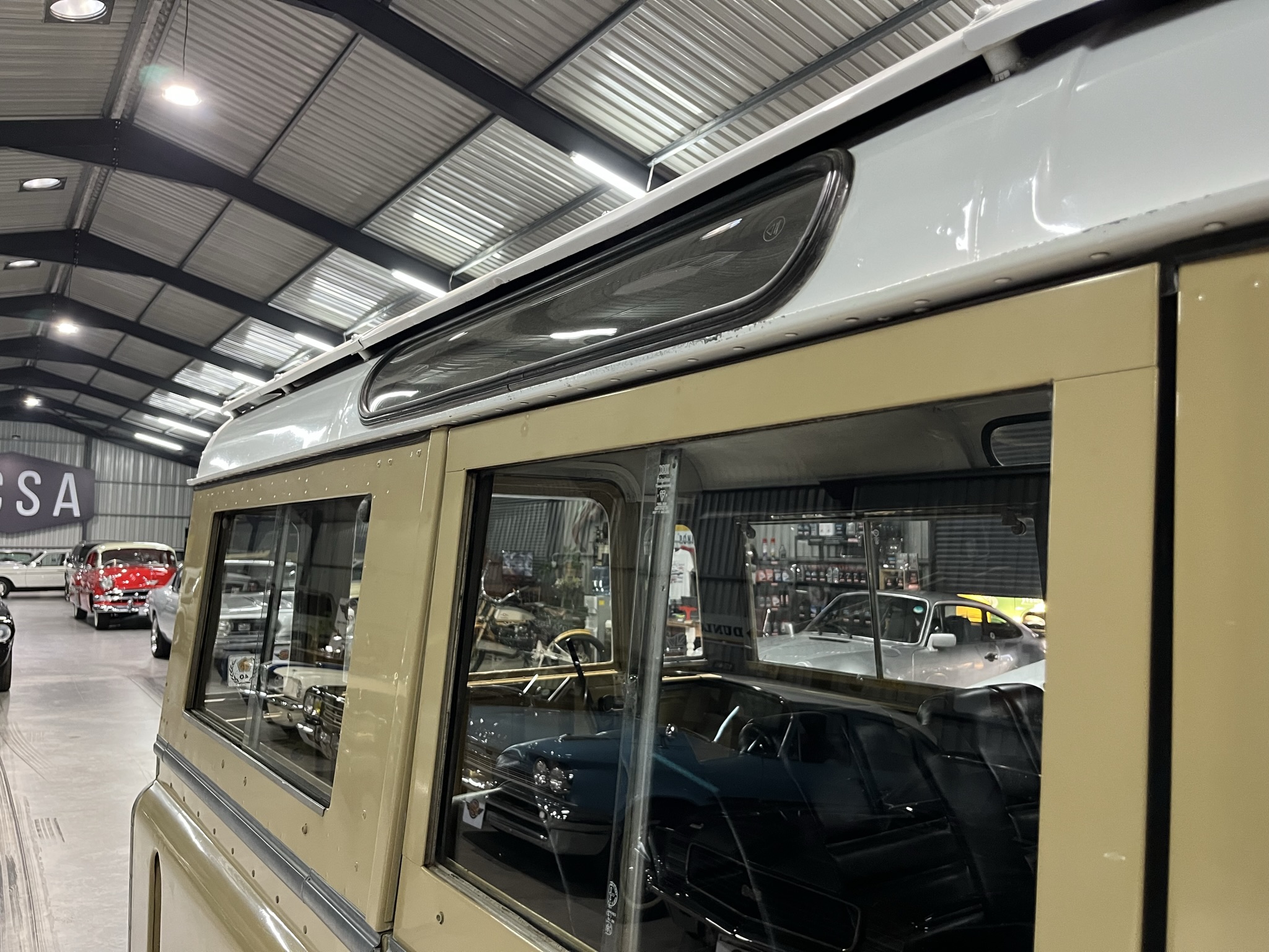 collector showroom vehicle