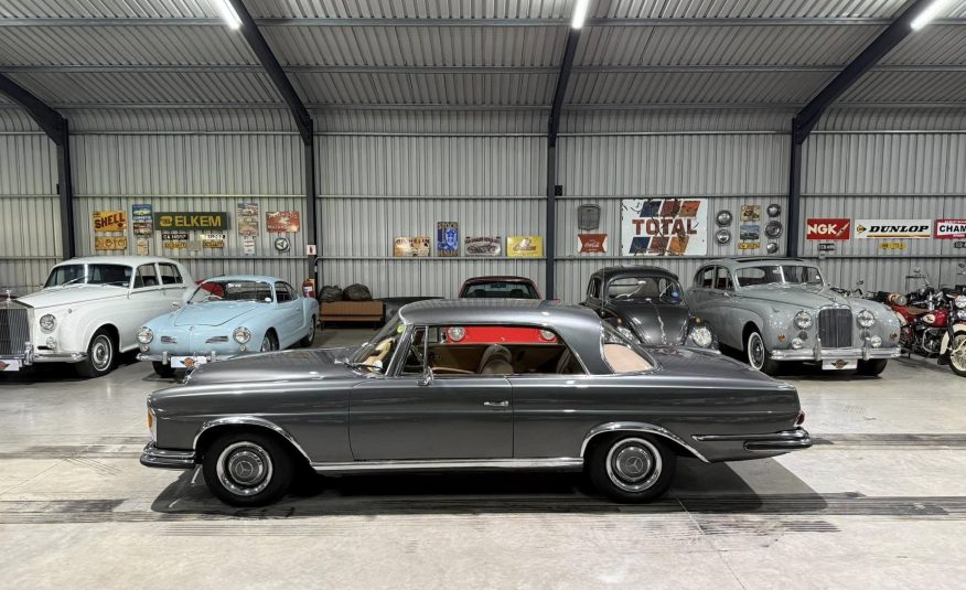 restored heritage sports car