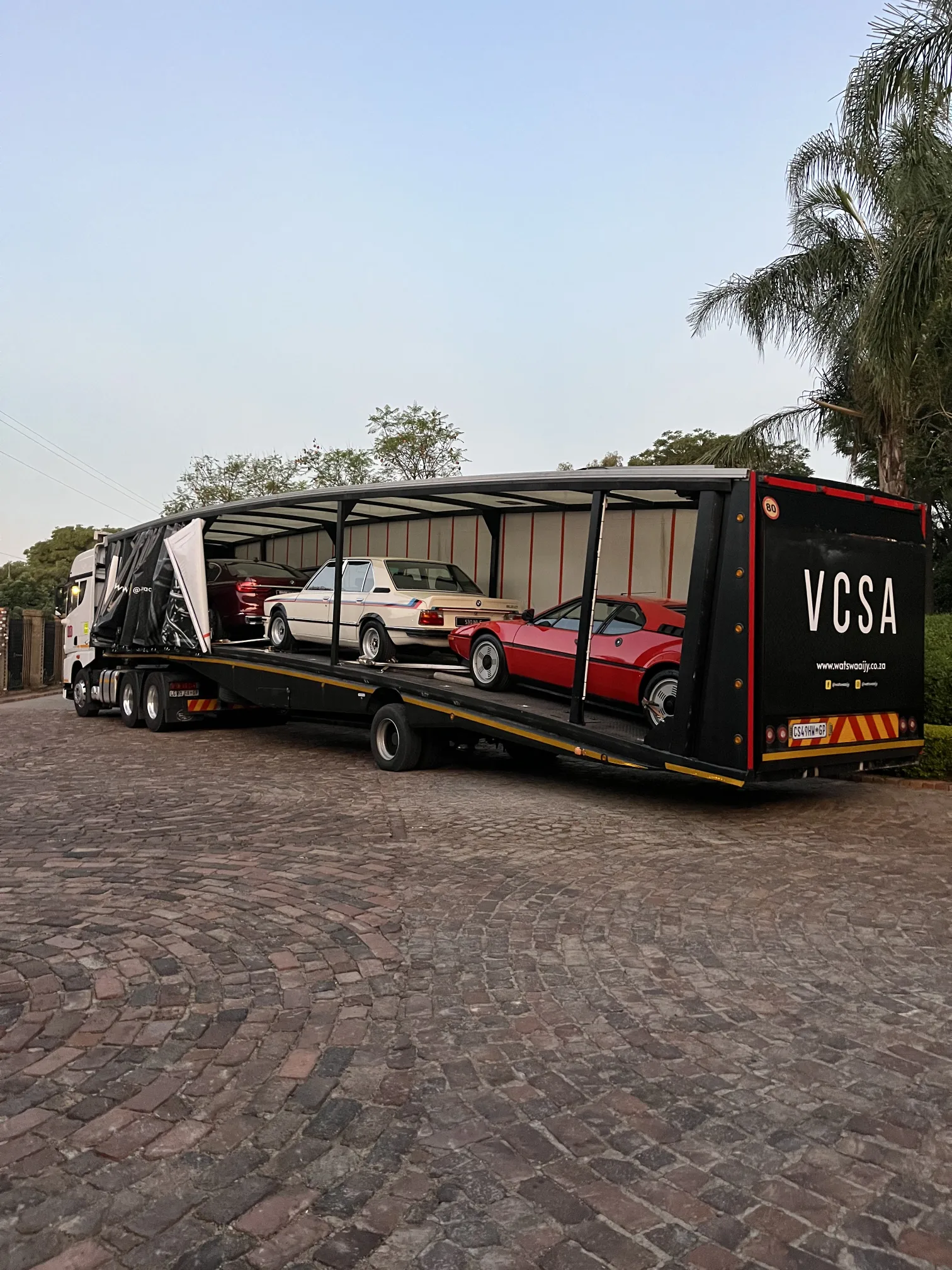 Classic Car Delivery