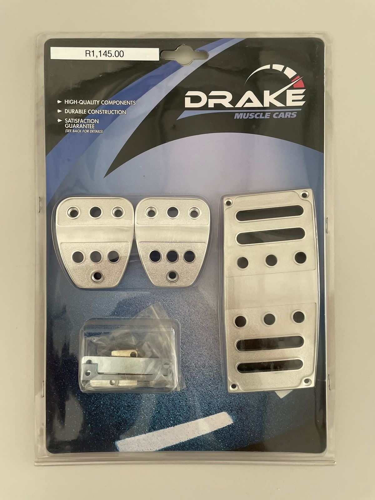 Drake Automotive manual pedal cover set