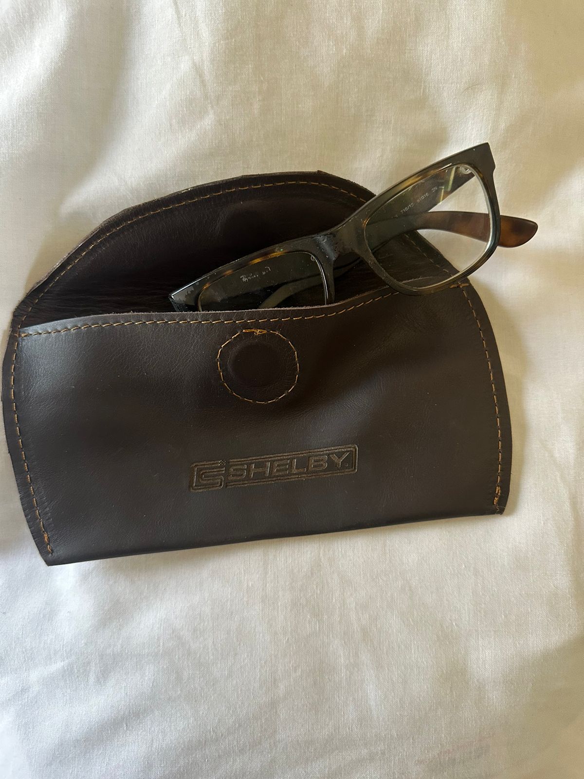 Portrait of Sunglasses Holder