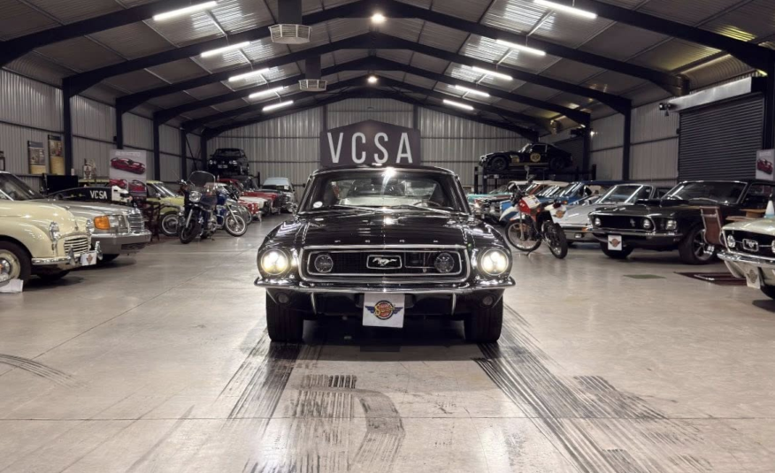 South African classic car showroom