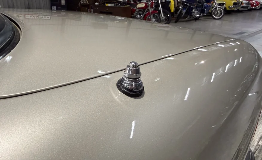 restored heritage sports car