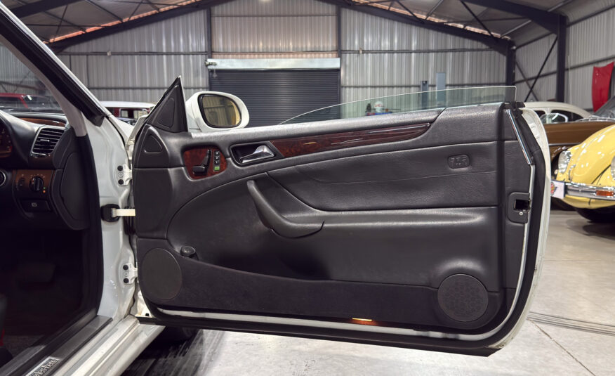 South African classic car showroom